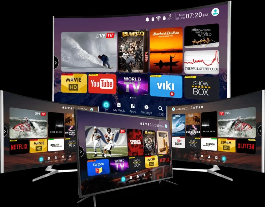 EZTREAM disponible sur Smart TV, mobile et tablette